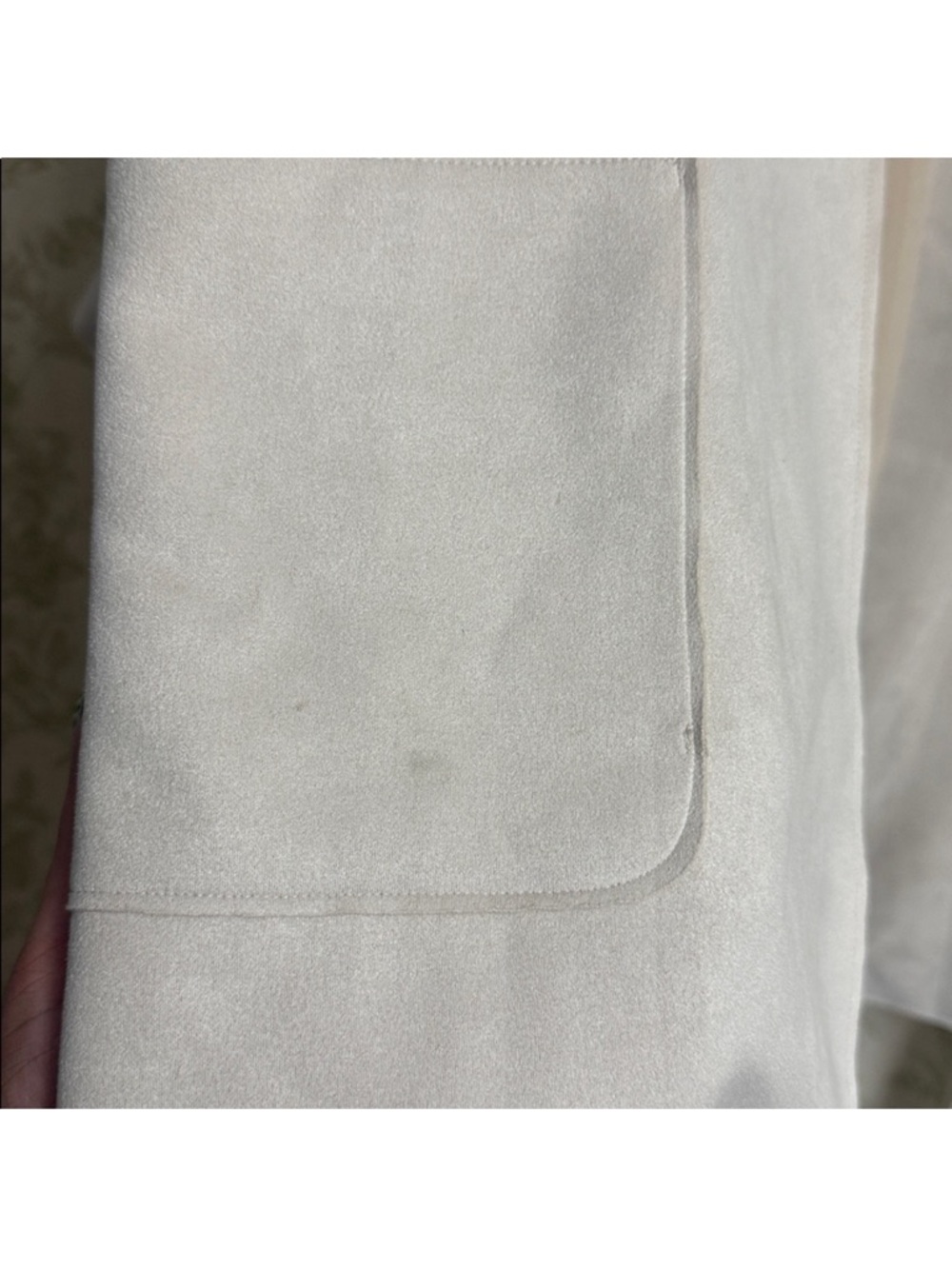Tahari Trench Suede Coat - Picture 3 of 5